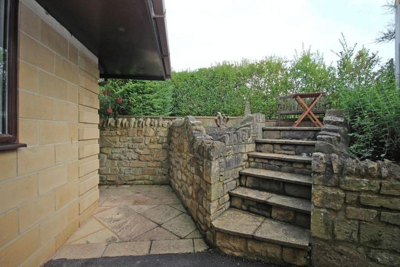 Steps to Private Patio Area